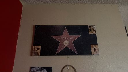 Marilyn Monroe Hollywood Walk of Fame Canvas Print