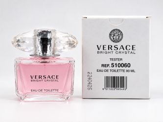 * Versace Bright Crystal EDT – BIG BOTTLE – Tester – 3.0 oz (90 ml)