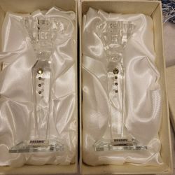 Swarovski Elements Candle Sticks