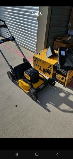 Dewalt 20V (X2) 'Max XR' walk-behind push mower (Tool only)