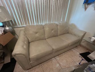 Cream couch