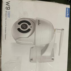 Security Camera Outdoor,Wansview 1080P Pan-Tilt Surveillance Waterproof WiFi Camera,Night Vision, 2-Way Audio,Motion Detection,SD Card Storage& Cloud 