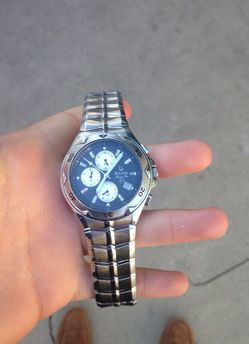 Bulova stainless steel watch