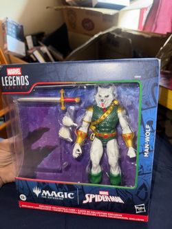 Marvel Legends Man Wolf Complete No card