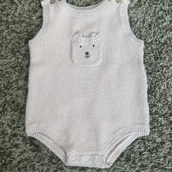 6 Months Carter’s Knitted Onesies 