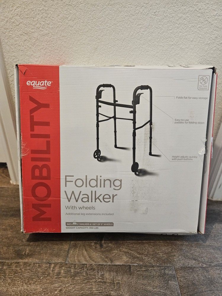 Walker With Wheels