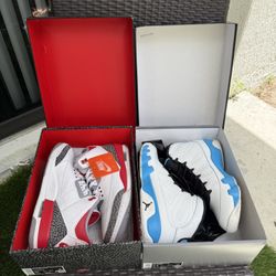 Jordan 3s & Jordan 9s 🔥- CLEAN CONDITION- Size 11- $325 For Both