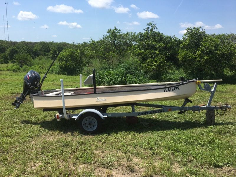 13 ft custom Gheenoe highsider