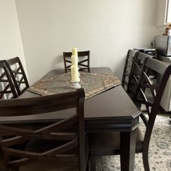 6 Person Dining Table