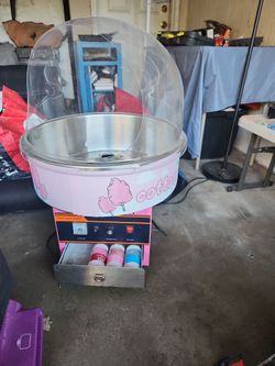 Cotton candy machine