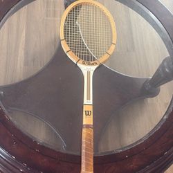 Vintage Wilson Club Champion Tennis Racket