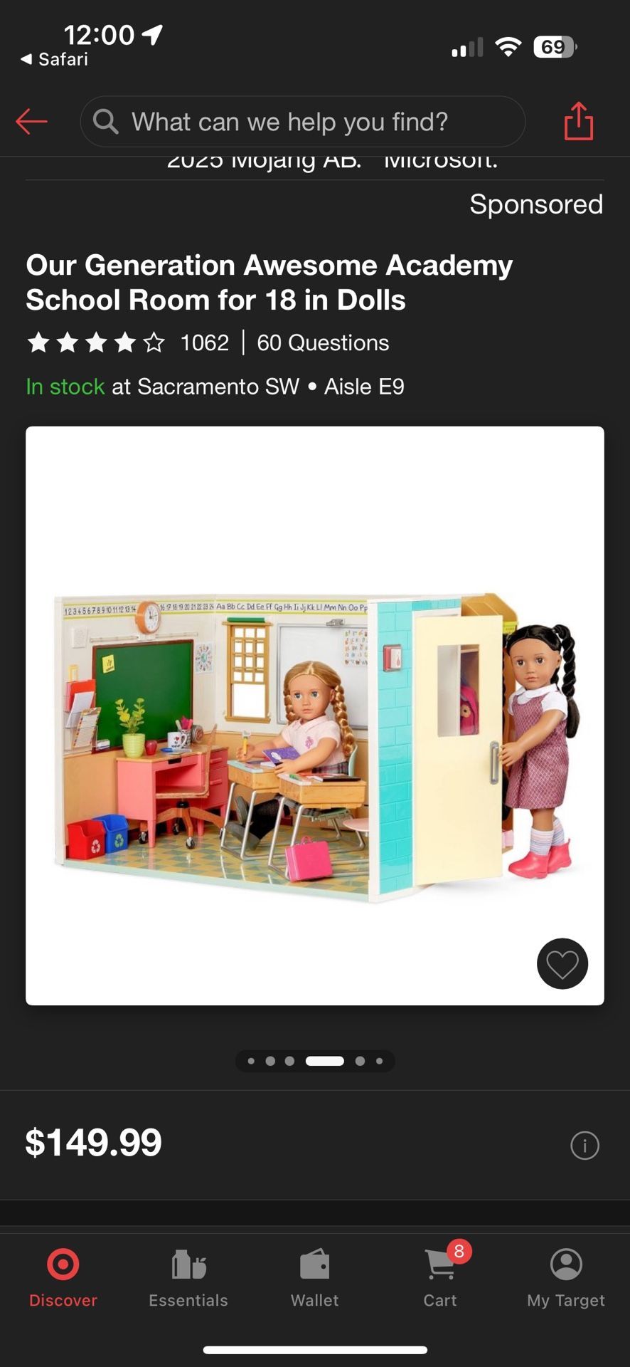 Plus Scooters!! Our generation awesome academy school for 18in dolls. ( American girl sized dolls)  