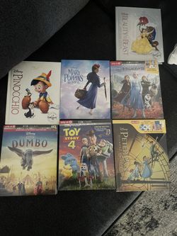 Disney dvd with book