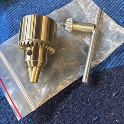 Brand New Drill Press Chuck With Key