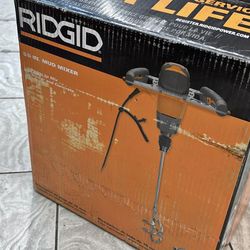 RIDGID Single-Paddle Mixer
