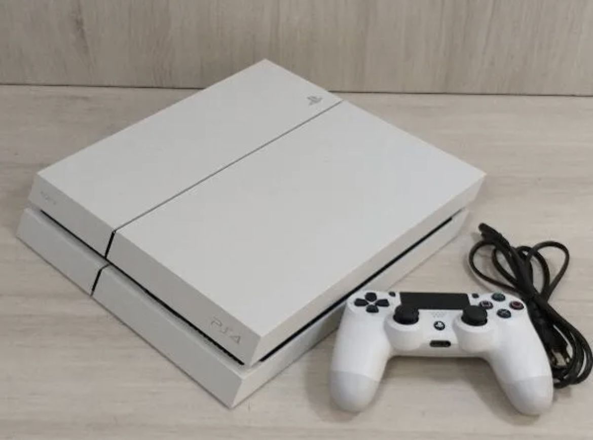 Playstation 4 Console PS4 Glacier White 