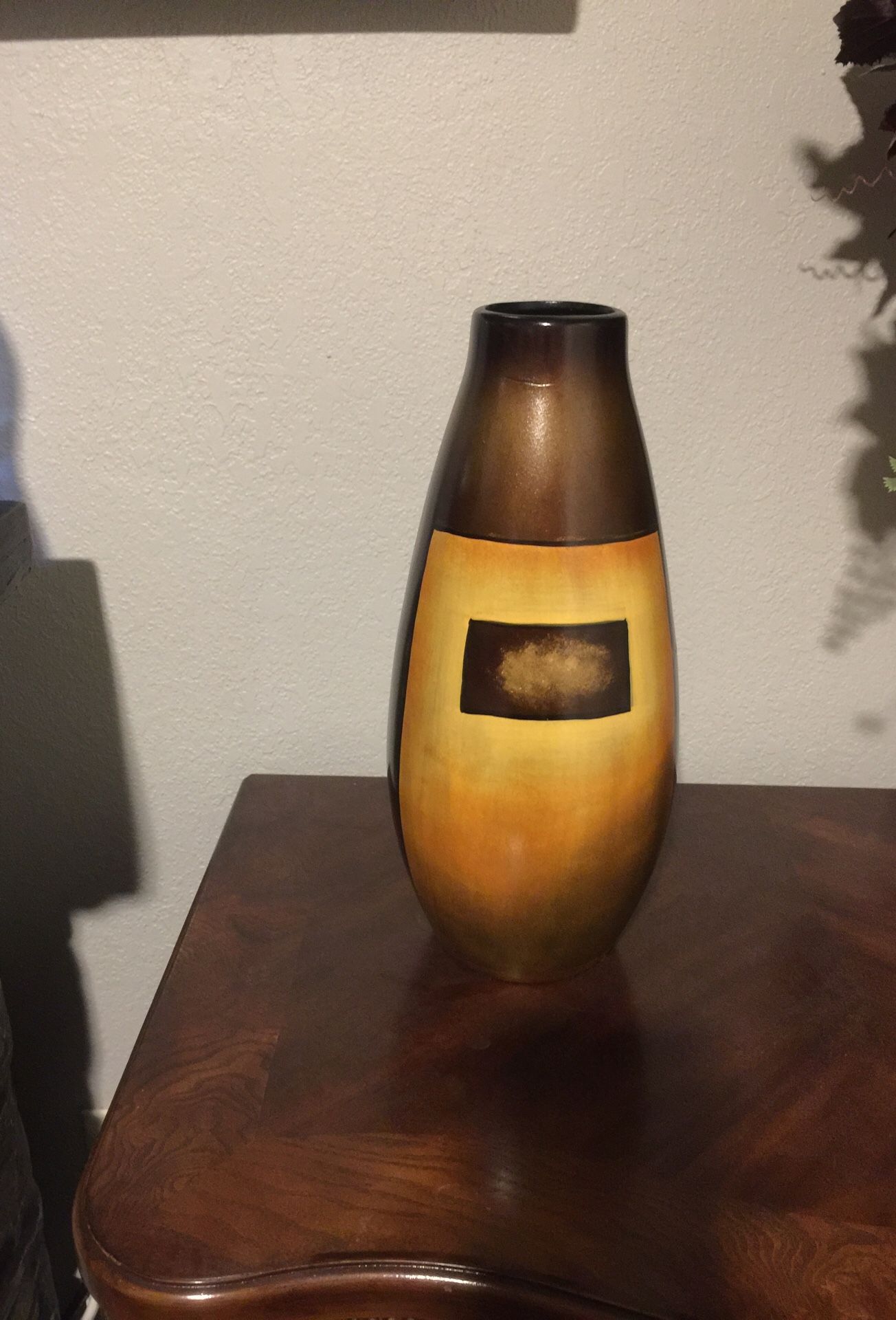 Metal vase