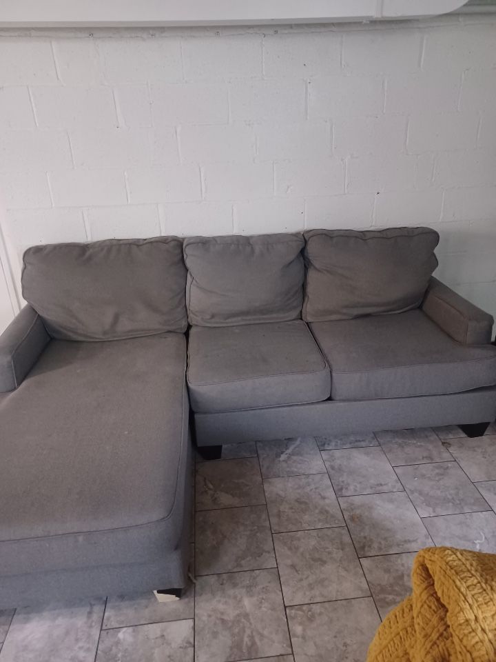 Grey Sectional Couch 