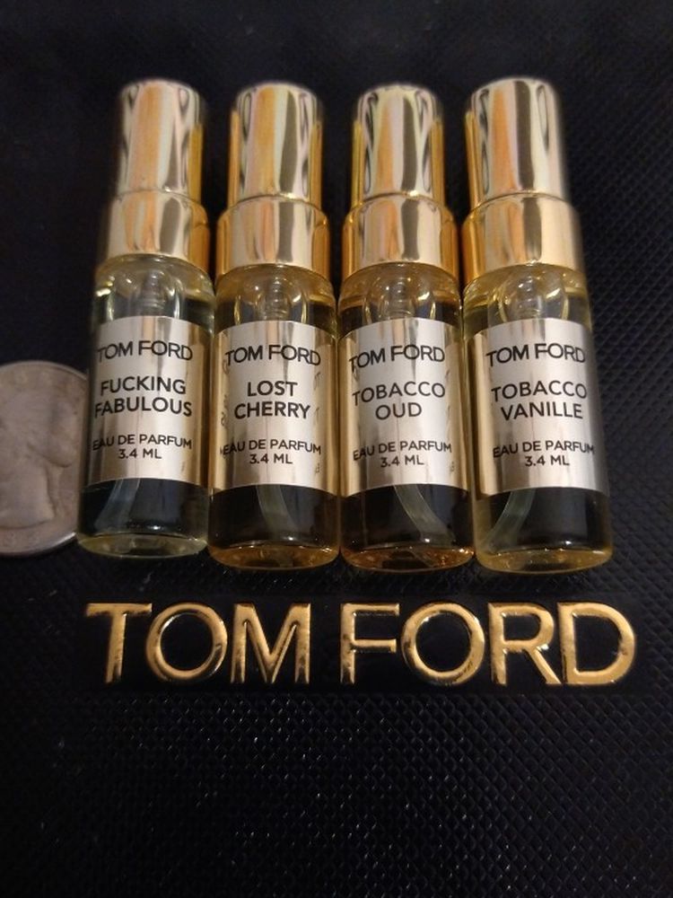 4 TOM FORD Brand Perfume assortment LOST CHERRY - FABULOUS