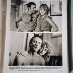 1989 Emily Lloyd Kevin Anderson John Terry In Country Movie 8x10 Glossy Black and White Press Photo Vintage Collectible