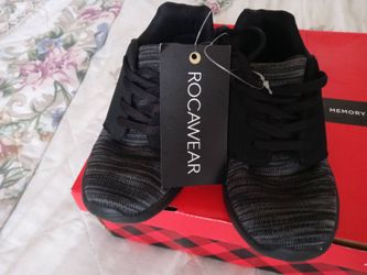 Rocawear Black Knit Sneakers New with Tags