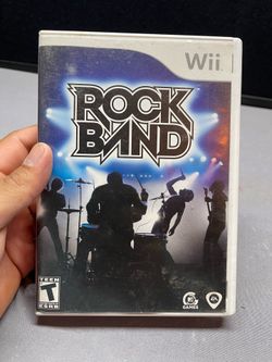 Nintendo Wii Rock Band Game