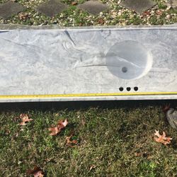 Marble /gray bathroom vanity sink