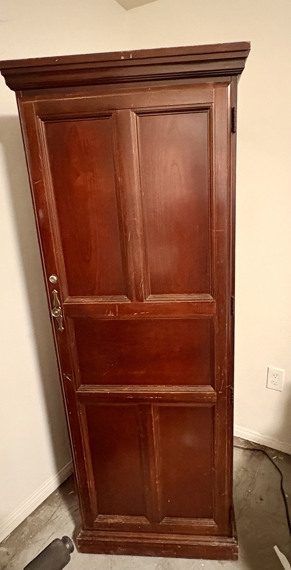 Computer Cabinet With Fold Out Desk