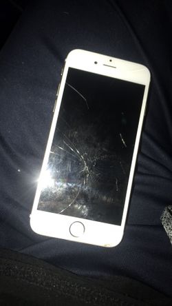 Everything works fine iPhone 6 gold