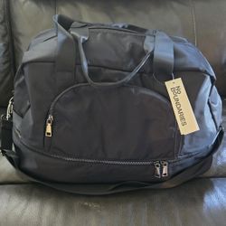 No Boundaries Black Dome Weekender Travel Bag