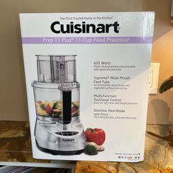 Cuisinart  Stainless Prep 11 Plus 11 Food New!