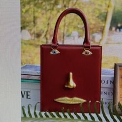 Burgundy Face bag