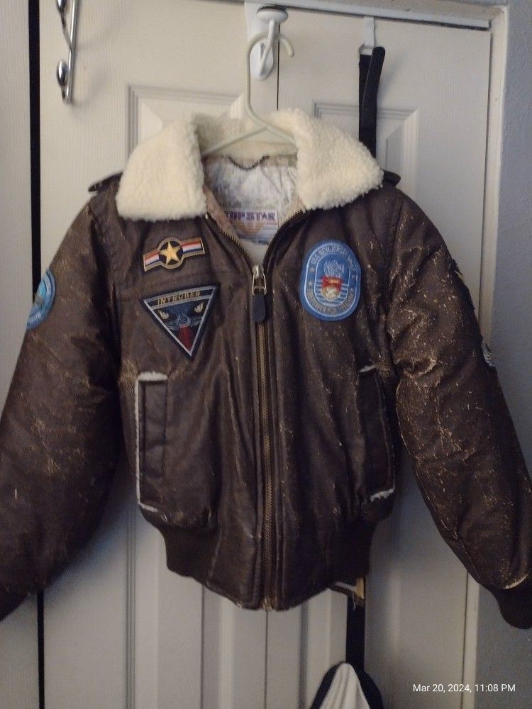 Vintage 1960s Early, Kids Bomber Jacket