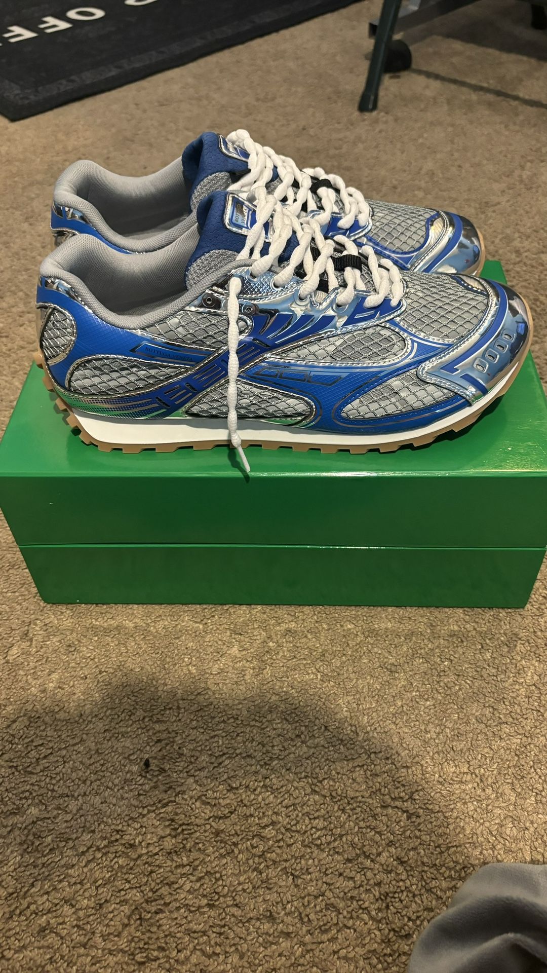 Bottega Veneta Orbit Blue