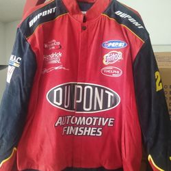 NASCAR Jeff Gordon Leather Jacket
