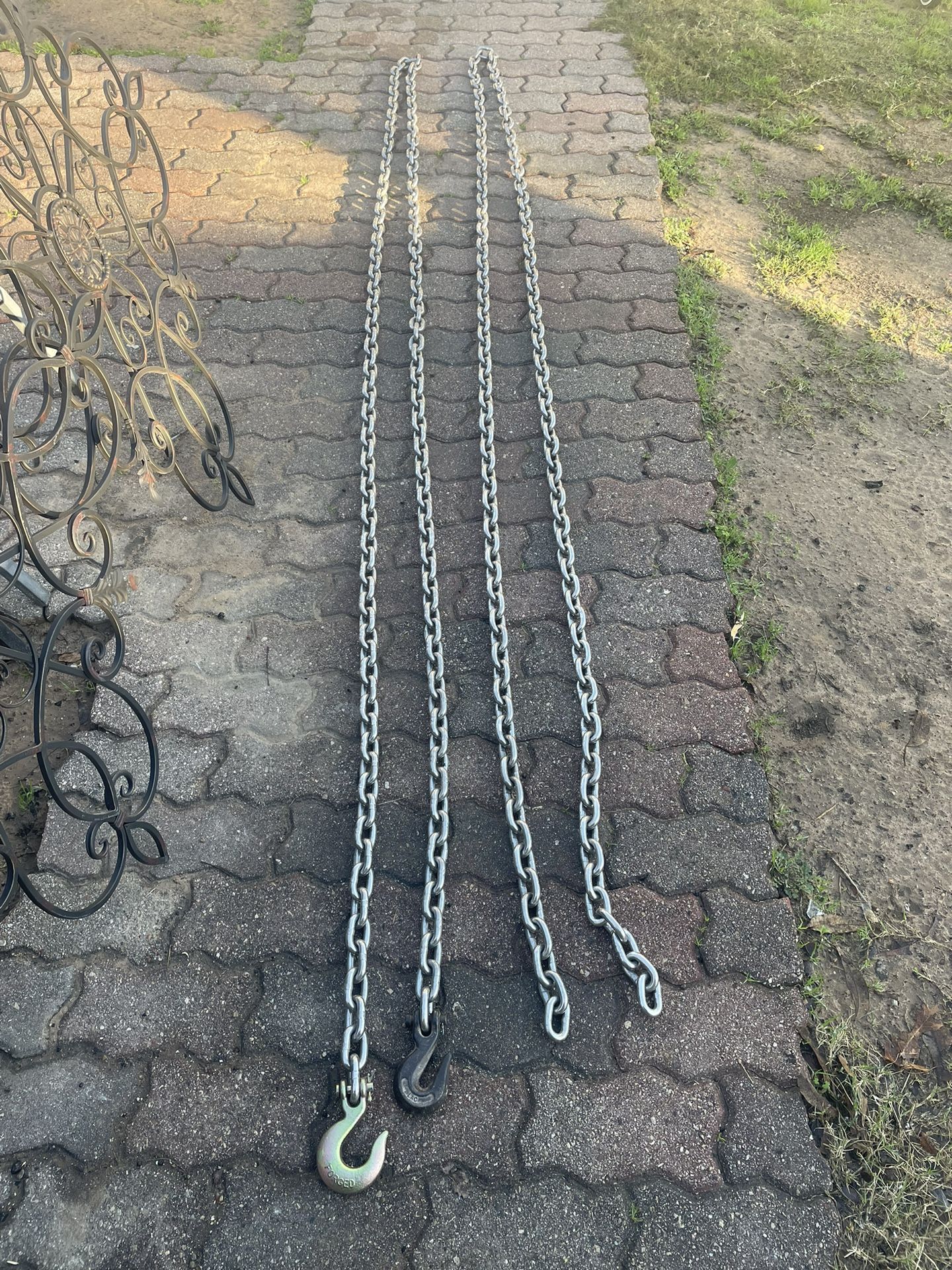 2 Cadenas De 18 Pies Cada Una Nuevas 