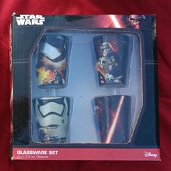 Star Wars Shot Glasses 4 Pack