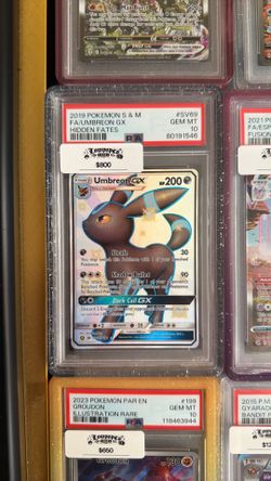 Pokemon TCG Umbreon GX PSA 10