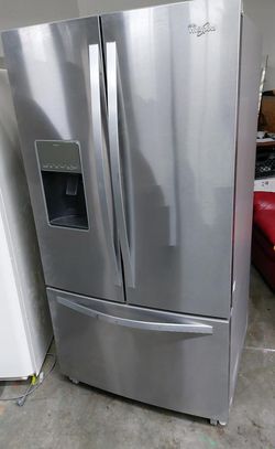 Whirlpool French Door Refrigerator Stainless Steel