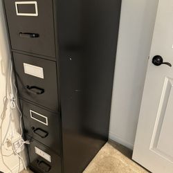 4-Door Vertical Filing Cabinet