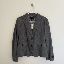 Small/ Size 4 Women Blazer Bundle Grey And Black 