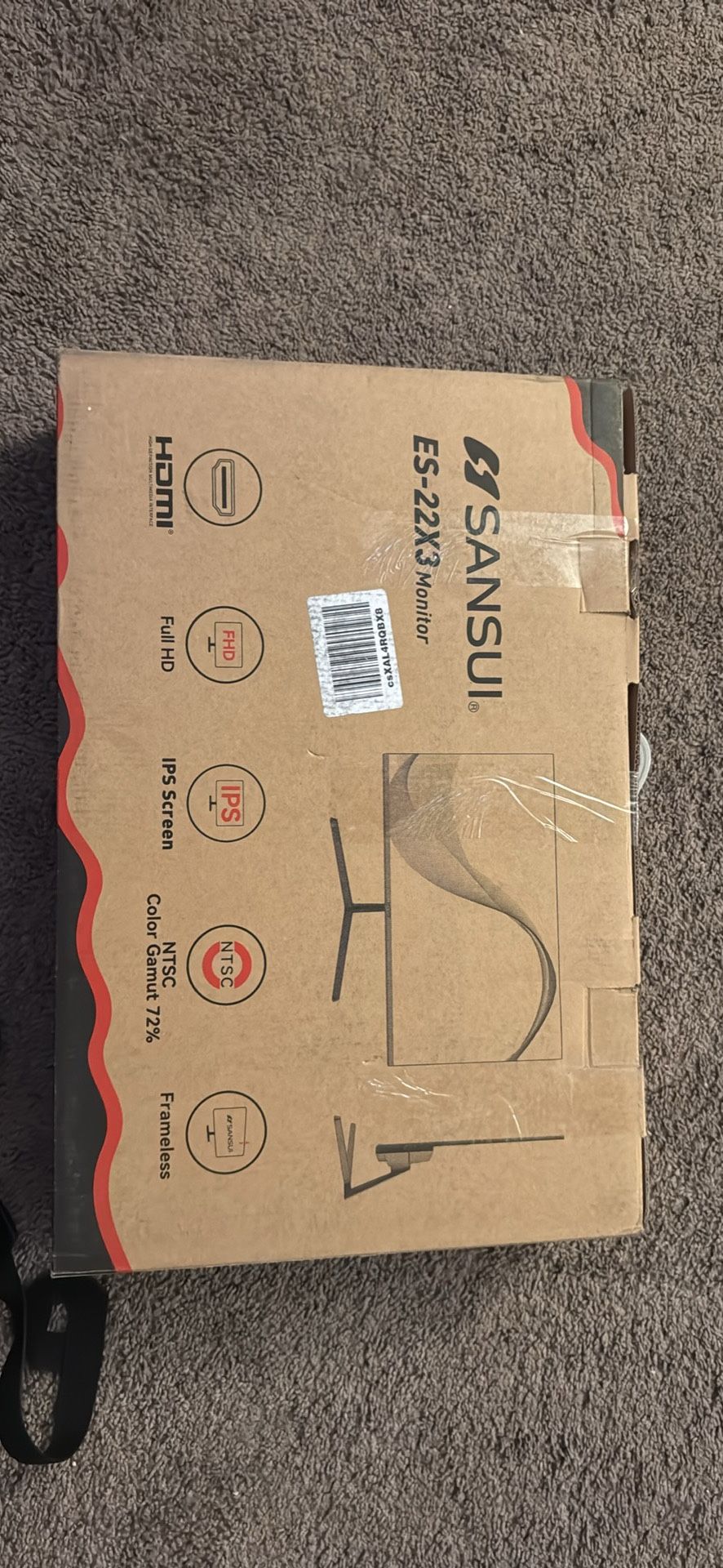 Sansui monitor 24in new in box