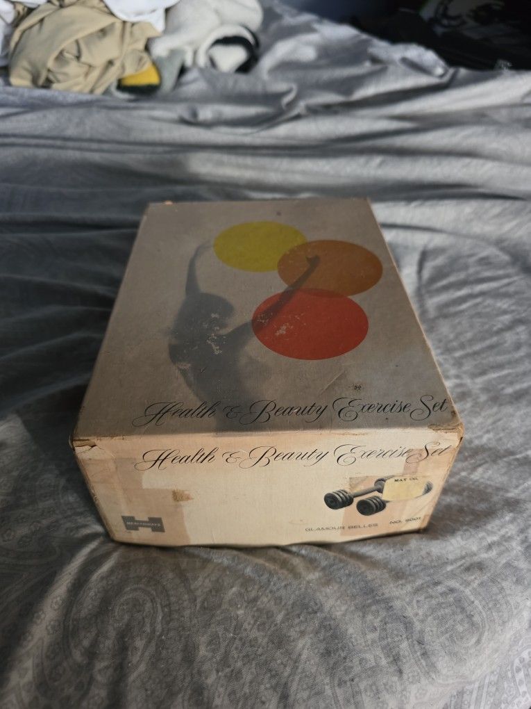 vintage "Health & Beauty Exercise Set