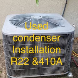 AC Condenser Replacements  / Outside Units 