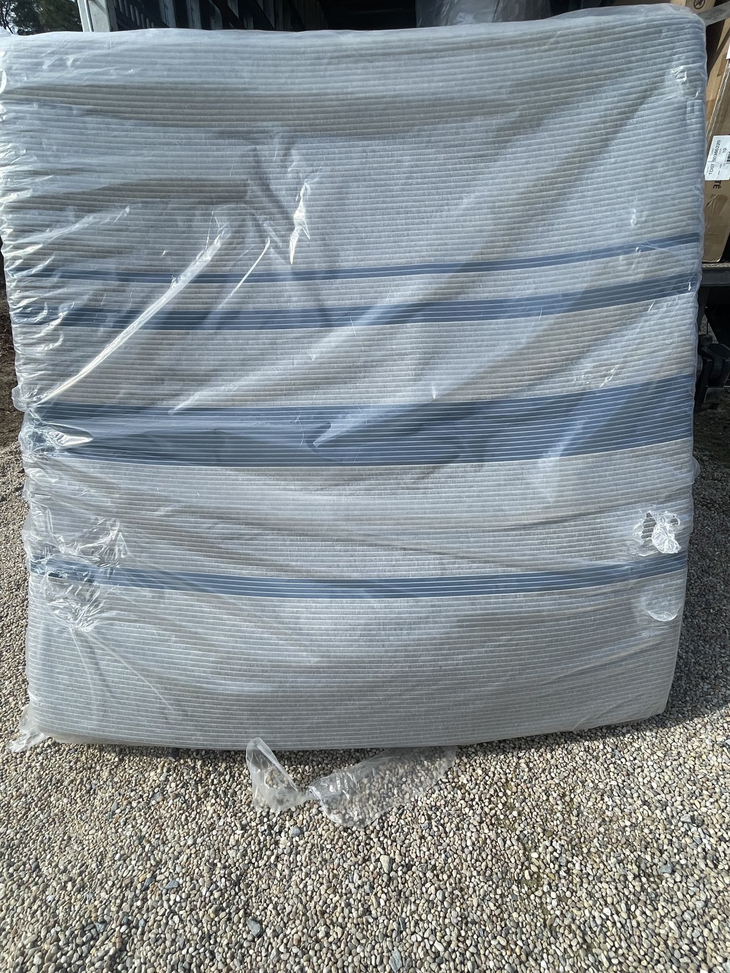 Brand New King Mattress Sealed Striped Durable – $229 Greenville NC Pickup or Delivery