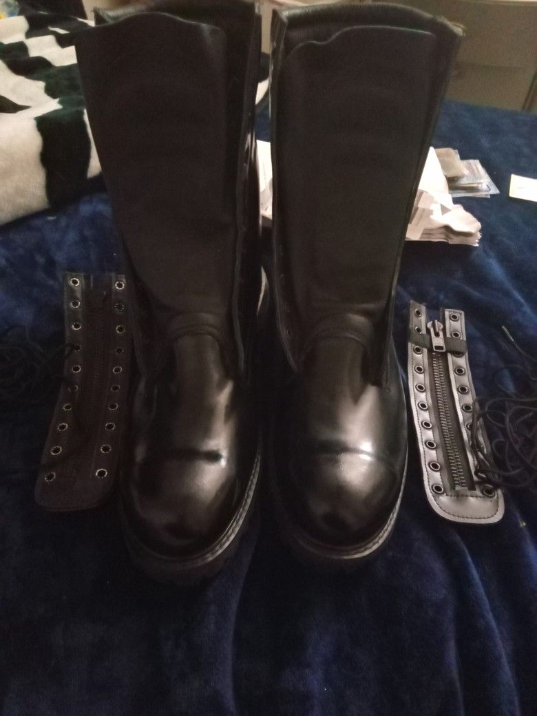 All American Boot Mnf Leather Firefighting Boots