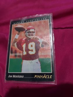 Joe Montana Card