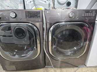 Lg Washer And Dryer Set Electric 30-day Warranty