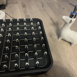 Expandable Heavy Duty Dish Drainer & Llama Soap Dispenser