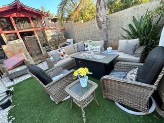 Patio furniture set outdoor new in the box